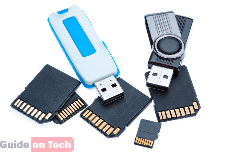 recover a deleted file on your flash drive